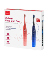 Find Duo Sonic Electric Toothbrush Set - Pink & Blue